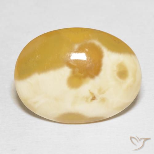 18.52ct Natural Multicolorido Ágata, oval, Opaco
