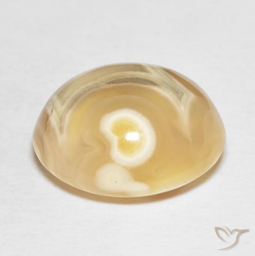 Ágata Multicolorido Natural 19.20ct, oval, Opaco