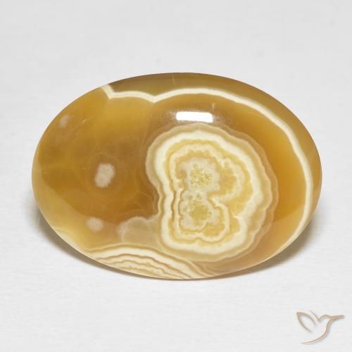 20.50ct Natural Multicolorido Ágata, oval, Opaco