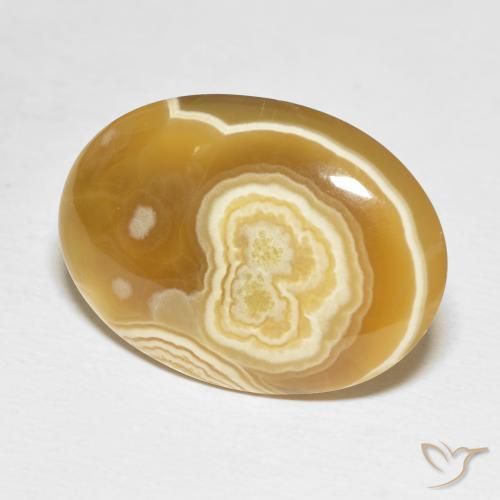 Ágata Multicolorido Natural 20.50ct, oval, Opaco