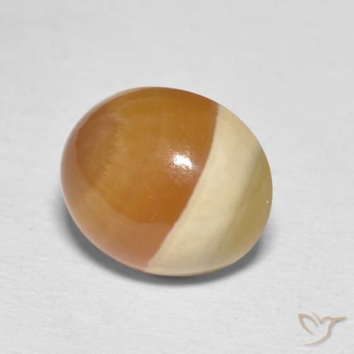 Ágata Multicolorido Natural 6.65ct, oval, Opaco