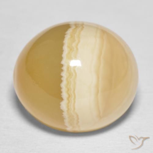 21.82ct Natural Multicolorido Ágata, oval, Opaco