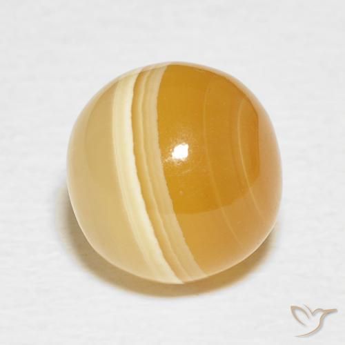 Ágata Multicolorido Natural 5.06ct, Esfera / Bola, Opaco