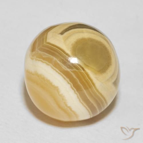 26.61ct Natural Multicolorido Ágata, Esfera / Bola, Opaco