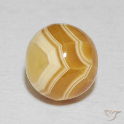 5.14ct Natural Multicolorido Ágata, Esfera / Bola, Opaco