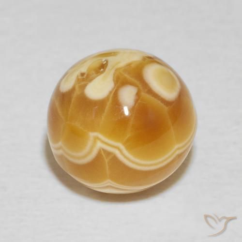 Ágata Multicolorido Natural 5.14ct, Esfera / Bola, Opaco