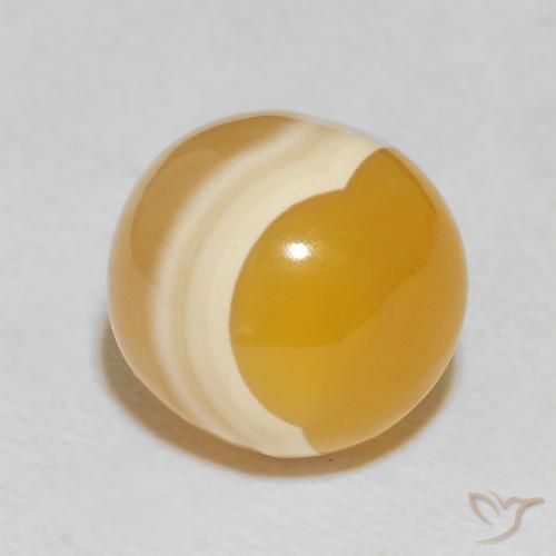 Ágata Multicolorido Natural 12.25ct, Esfera / Bola, Opaco
