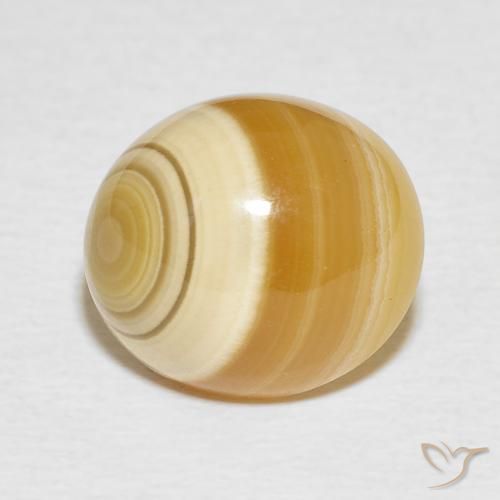 8.17ct Natural Multicolorido Ágata, oval, Opaco