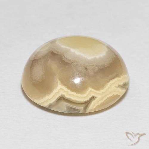 Ágata Multicolorido Natural 16.34ct, oval, Opaco