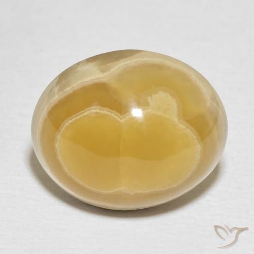 16.85ct Natural Multicolorido Ágata, oval, Opaco