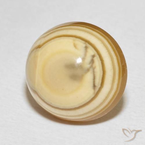 Ágata Multicolorido Natural 12.01ct, oval, Opaco