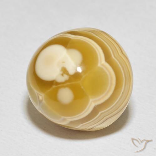 Ágata Multicolorido Natural 19.86ct, oval, Opaco