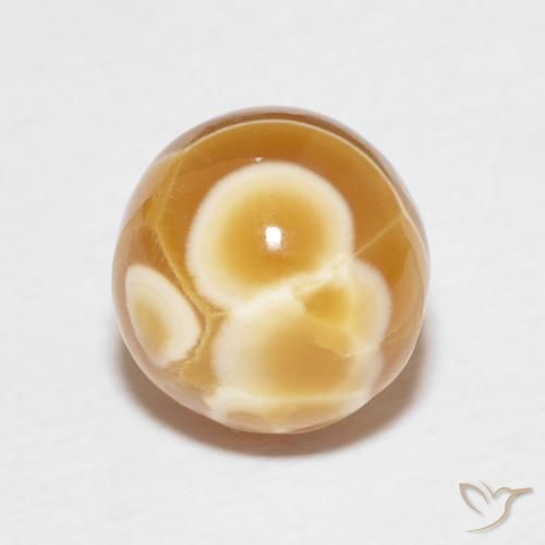 5.49ct Natural Multicolorido Ágata, Esfera / Bola, Opaco