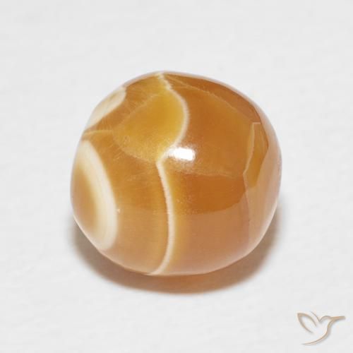 Ágata Multicolorido Natural 5.49ct, Esfera / Bola, Opaco
