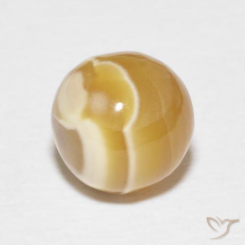 Ágata Multicolorido Natural 5.14ct, Esfera / Bola, Opaco