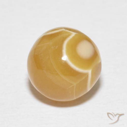 Ágata Multicolorido Natural 5.14ct, Esfera / Bola, Opaco