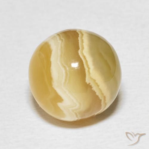 Ágata Multicolorido Natural 8.19ct, Esfera / Bola, Opaco