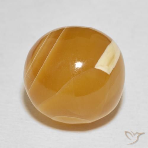 17.13ct Natural Multicolorido Ágata, Esfera / Bola, Opaco, Photo A