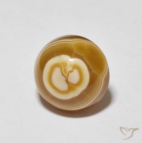 Ágata Multicolorido Natural 8.27ct, Redondo, Opaco