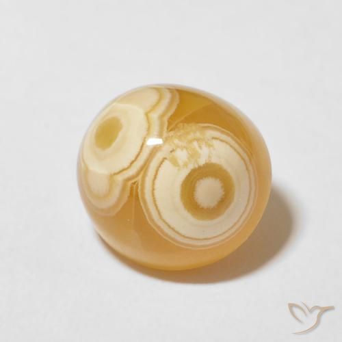 Ágata Multicolorido Natural 6.67ct, oval, Opaco