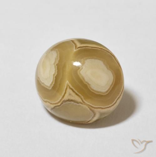 Ágata Multicolorido Natural 7.32ct, oval, Opaco
