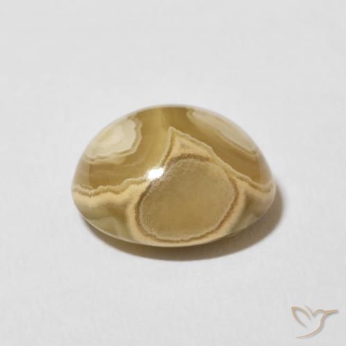 Ágata Multicolorido Natural 7.32ct, oval, Opaco