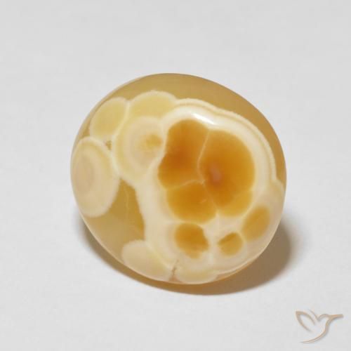Ágata Multicolorido Natural 14.33ct, oval, Opaco