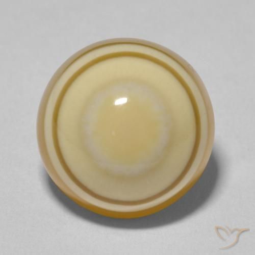 13.04ct Natural Multicolorido Ágata, Redondo, Opaco