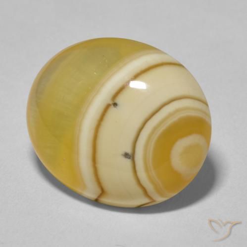 Ágata Multicolorido Natural 12.25ct, oval, Opaco