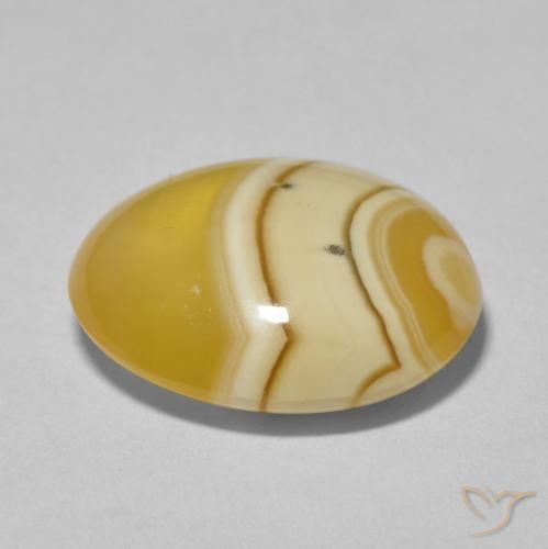 Ágata Multicolorido Natural 12.25ct, oval, Opaco