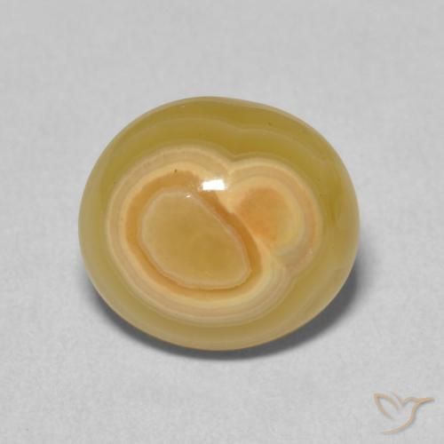 5.20ct Natural Multicolorido Ágata, oval, Opaco