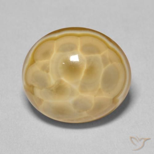 11.80ct Natural Multicolorido Ágata, oval, Opaco