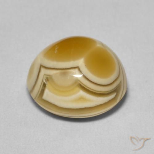 Ágata Multicolorido Natural 6.55ct, Redondo, Opaco