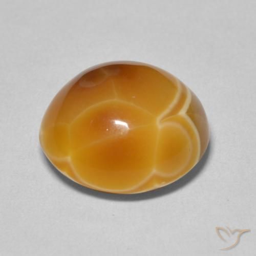 Ágata Multicolorido Natural 11.03ct, oval, Opaco