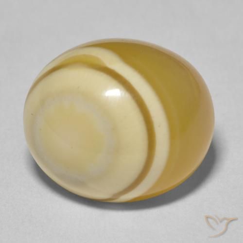 12.09ct Natural Multicolorido Ágata, oval, Opaco
