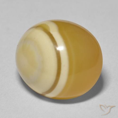 Ágata Multicolorido Natural 12.09ct, oval, Opaco