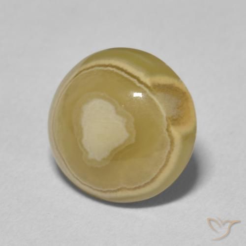 Ágata Multicolorido Natural 4.76ct, Redondo, Opaco