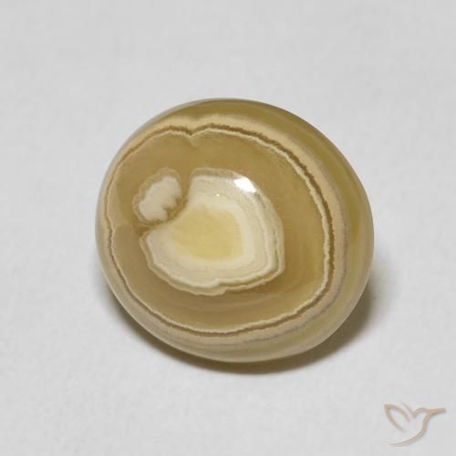 Ágata Multicolorido Natural 7.16ct, oval, Opaco