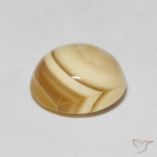 Ágata Multicolorido Natural 10.01ct, oval, Opaco