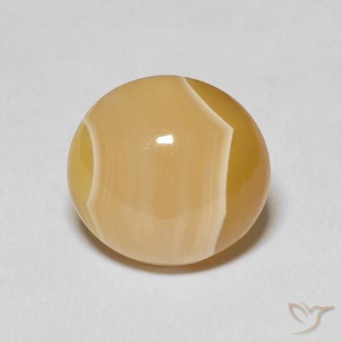 16.41ct Natural Multicolorido Ágata, Redondo, Opaco