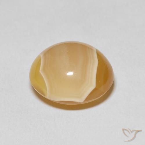 Ágata Multicolorido Natural 16.41ct, Redondo, Opaco