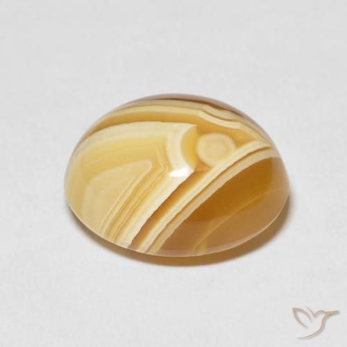 Ágata Multicolorido Natural 17.00ct, oval, Opaco