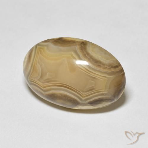 Ágata Multicolorido Natural 26.72ct, oval, Opaco