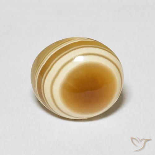 6.30ct Natural Multicolorido Ágata, oval, Opaco