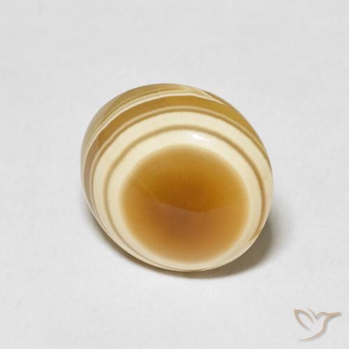 Ágata Multicolorido Natural 6.30ct, oval, Opaco