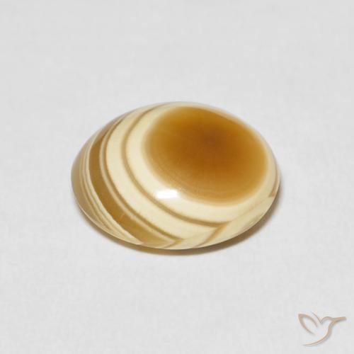 Ágata Multicolorido Natural 6.30ct, oval, Opaco