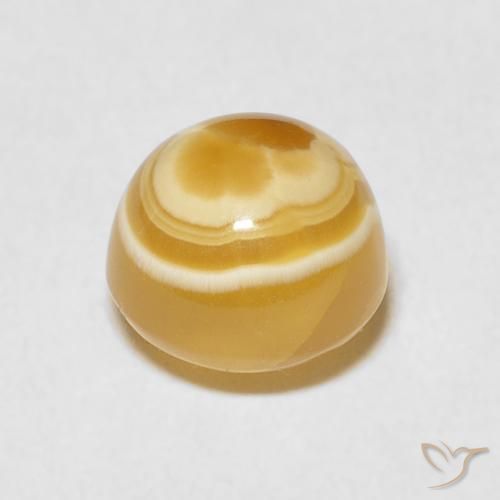 Ágata Multicolorido Natural 3.46ct, Redondo, Opaco