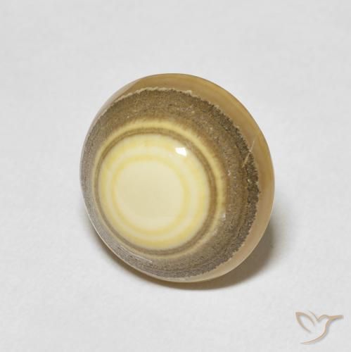 Ágata Multicolorido Natural 10.03ct, Redondo, Opaco