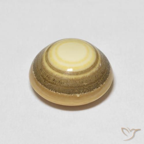 Ágata Multicolorido Natural 10.03ct, Redondo, Opaco