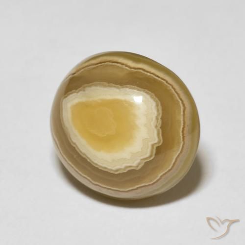 Ágata Multicolorido Natural 11.55ct, oval, Opaco